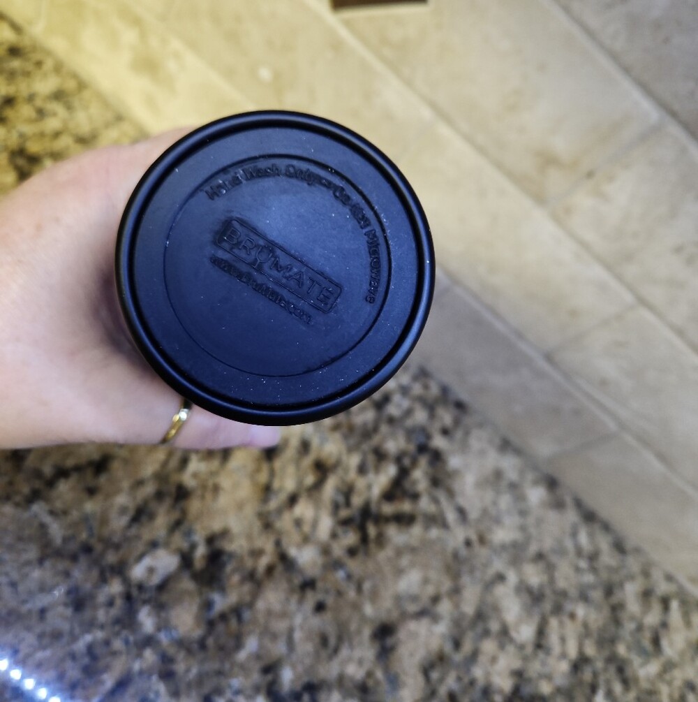Brumate Black Leopard Slim Can Cooler - Picture 2 of 3